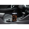 100 North 20 Ounce Stainless Steel On the Go Travel Tumbler With Push Top Lid, Basketball Sketch Black - 3 of 4