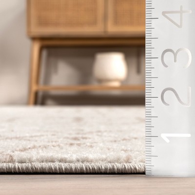 Neutral Moroccan Trellis 3' x 5' Synthetic Area Rug