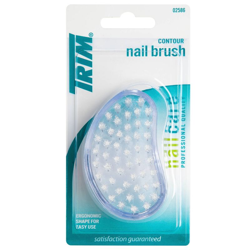 Trim Ergonomic Quality Bristles Contour Nail Brush, 1 of 11