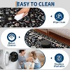 Coucheta Washable Area Rug - Non-Slip Vintage Floral Low Pile Soft Living Room Carpet, Machine Washable Farmhouse Rug for Bedroom - 2 of 4