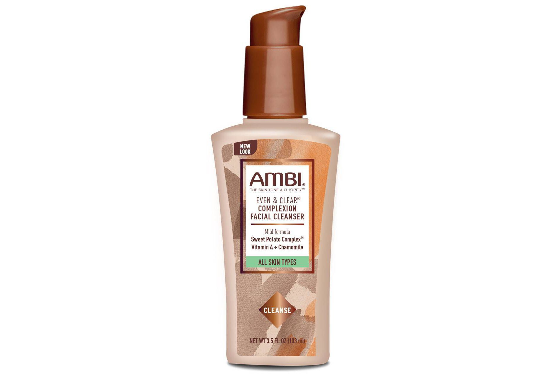 AMBI Even & Clear Soothing Chamomile Complexion Facial Cleanser - 3.5 fl oz