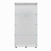 YOOCOZZ Tempered Glass Cabinet: Display/Wine/Storage/File Functions, Multi-Color Pat Lights, Door Locks, Adjustable Feet - 2 of 4