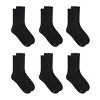Fruit of the Loom Women's 6pk Comfort Cushion Crew Socks - 8-12 - 3 of 4