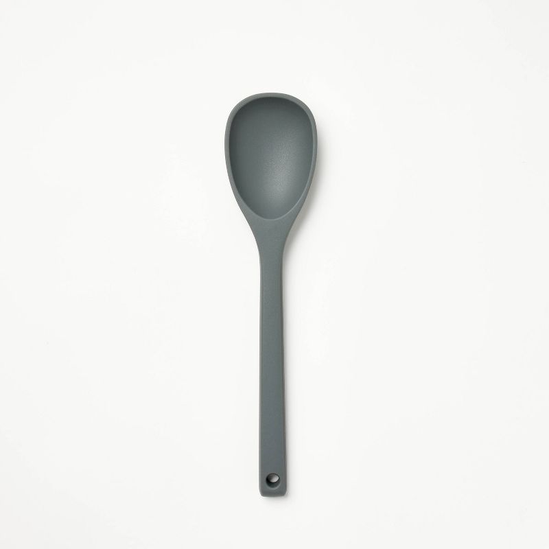 Silicone Spoonula Dark Gray - Figmint&#8482;, 1 of 5