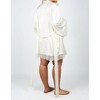 Women's Satin & Lace Short Robe - Kilo Brava - 3 of 4