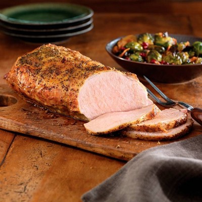 Tyson Garlic and Parmesan Pork Loin - price per lb