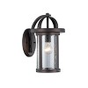 Chloe Lighting Angelo Transitional 1 Light Rubbed Bronze Outdoor Wall Sconce 14" Height - 2 of 4