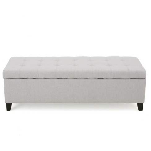 Target grey store storage ottoman