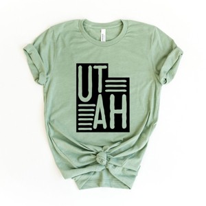 Simply Sage Market Utah Typography Short Sleeve Tee - 1 of 4