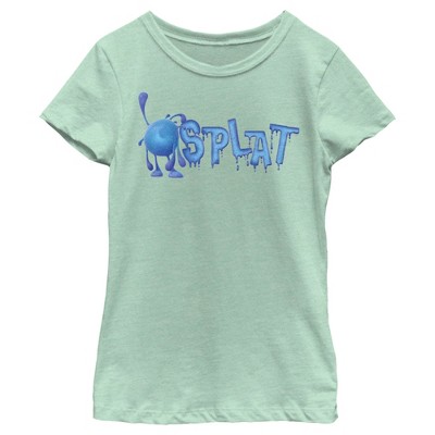 Girl's Disney Strange World Splat Drip Logo T-shirt : Target