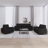 vidaXL Sofa Set Accent Upholstered Loveseat Couch Sofa for Living Room Fabric - 2 of 4