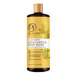 Dr Jacobs Naturals Rich Castile Almond Body Wash Hypoallergenic Vegan Sulfate-Free Paraben-Free Dermatologist Recommended 32oz - Almond
