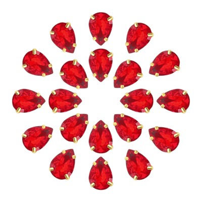 bright red