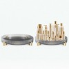 Unique Bargains 360 Degree Rotating Round Storage Makeup Perfumes Organizer - 2 of 4
