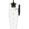 Quoizel Lighting Prescott 4 - Light Vanity in  Matte Black - 4 of 4