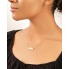 SHINE by Sterling Forever Sterling Silver Mini Bar Pendant Necklace - image 2 of 4