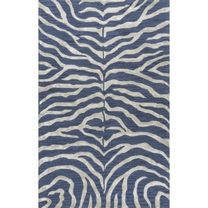 Nuloom Hand Tufted Plush Zebra Indoor Area Rug - 1 of 4