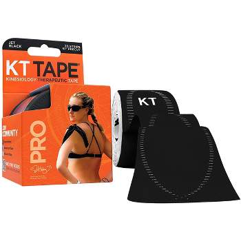KT Tape Pro 10" Precut Kinesiology Therapeutic Elastic Sports Roll - 20 Strips