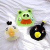 Commonwealth Toys Angry Birds Plush 5" 3 Pack Assortment Moustache Pig, Black Bird, White Bird - 2 of 4