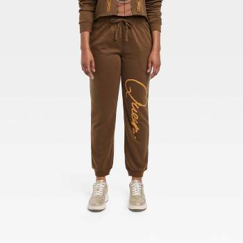 Women's Sandwash Joggers - All in Motion Brown L