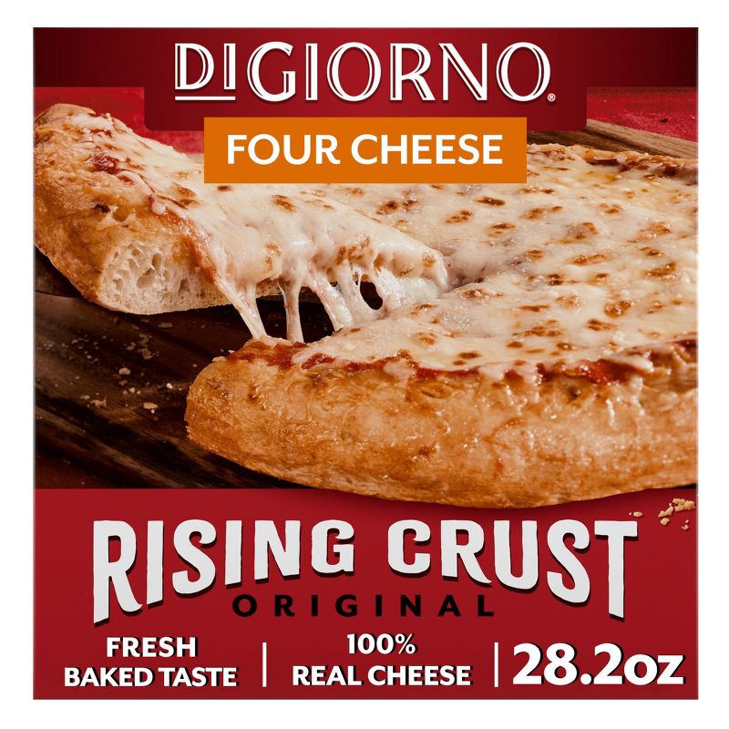 DiGiorno Four Cheese Frozen Pizza with Rising Crust - 28.2oz, 1 of 13