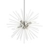 Livex Lighting Uptown 6 - Light Pendant in  Brushed Nickel - 3 of 4
