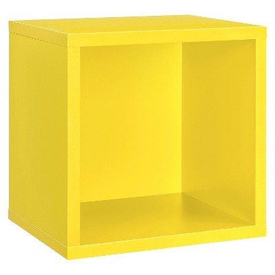 Dolle Shelving Wall Cube Shelf - Yellow