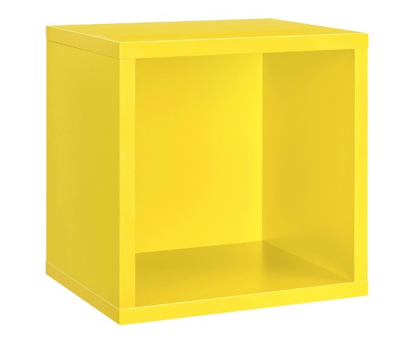 Dolle Shelving Wall Cube Shelf - Yellow