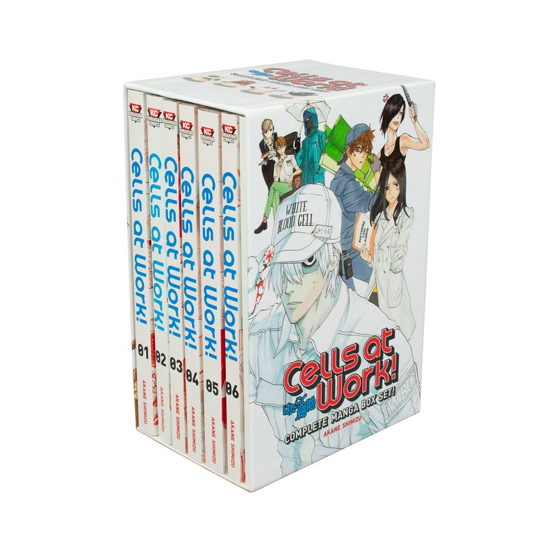 Cells at Work! Complete Manga Box Set! - (Cells at Work! Manga Box Set!) by  Akane Shimizu (Mixed Media Product), 1 of 2