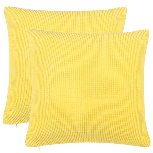 Piccocasa Zipper Closure Cushion Decorative Square Throw Pillow Covers 2  Pcs 18 X 18 Inch : Target