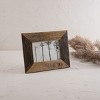 Two Tone 5X7 Natural Wood Photo Frame - Foreside Home & Garden - 2 of 4