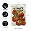 Evergreen Beautiful Pumpkins Moire Garden Flag 12 x 18 Inches Indoor Outdoor Decor - 4 of 4