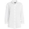 Lands' End Women's Cotton Gauze Button Down Swim Cover-up Shirt Dress - 3 of 4