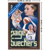 Trends International WNBA Dallas Wings - Paige Bueckers 25 Framed Wall Poster Prints - 3 of 4