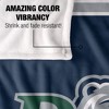 Drew University Primary Logo Silky Touch Blanket White 50x60 - 4 of 4