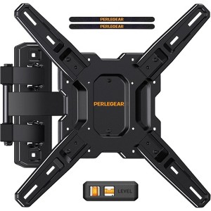 UL Listed Full Motion TV Mount for 26-60" Flat/Curved TVs up to 82 lbs, Articulating Arms, Tool-Free Tilt, Swivel, Extension, Max VESA 400x400mm - 1 of 4