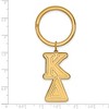 Black Bow Jewelry 14k Yellow Gold Plated Sterling Silver Kappa Delta Greek Life Key Chain - 2 of 3