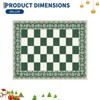 COZONY Machine Washable Boho Faux Wool Low Pile Area Rug - 2 of 4