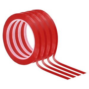 Unique Bargains DIY Art Film Thin Graphic Chart Highlight Marking Tapes 4 Pcs - 1 of 4