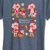 Women's - Strawberry Shortcake - Vintage Grid Short Sleeve Graphic T-Shirt - 2 of 4