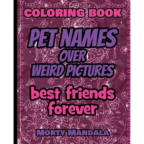 Download Coloring Book Pet Names Over Weird Pictures Draw Your Imagination By Morty Mandala Paperback Target