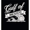 Gulf of Mexico Black and White Wave Youth Long Sleee Hoodie - 2 of 2