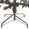 vidaXL Slim Christmas Tree Black 94.5" - 3 of 4