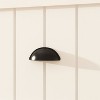 Famapy White Coat Rack Shoe Bench Set Wall Mount Hall Tree - 3 of 4