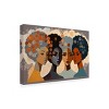 Canvas Wall Art - Ray Heere 'Mid Century Diversity Portraits 5' Wall Art for Living Room, Bedroom, or Office Décor by Trademark Fine Art - 32 x 22 - 2 of 4