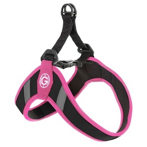 Gooby Simple Step in Dog Harness with Reflective Lining, Pink, Small - 1 of 1