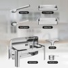 9 QT Roll Top Chafing Dish Buffet Set, Food-Grade Stainless Steel Commercial Chafer for Catering, Parties, and Weddings, [1 Full Size Pan] Included - 4 of 4