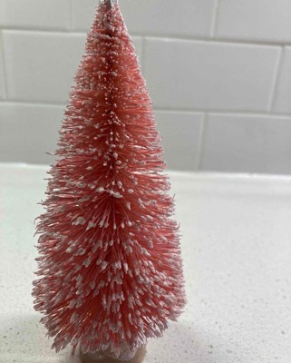 Bottle Brush Christmas Tree in Glass – To The Nines Manitowish Waters