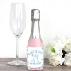 Big Dot of Happiness Last Toast on the Coast Mini Wine and Champagne Bottle Label Stickers, Beach Bachelorette Party Favor Gift - Set of 16 - 2 of 4