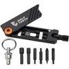 Wolf Tooth 6-Bit Hex Wrench Multi-Tool with Keyring - Gray - 2 of 4